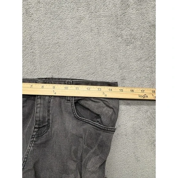 Christopher Kane Floral Deisgn Jeans Womens Size‎ 28 Gray Denim